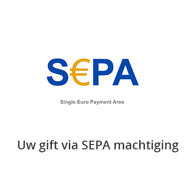 Uw gift via SEPA machtiging